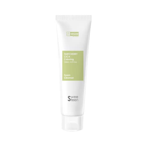 sweeteen tartcherry cica calming foam cleanser korean product