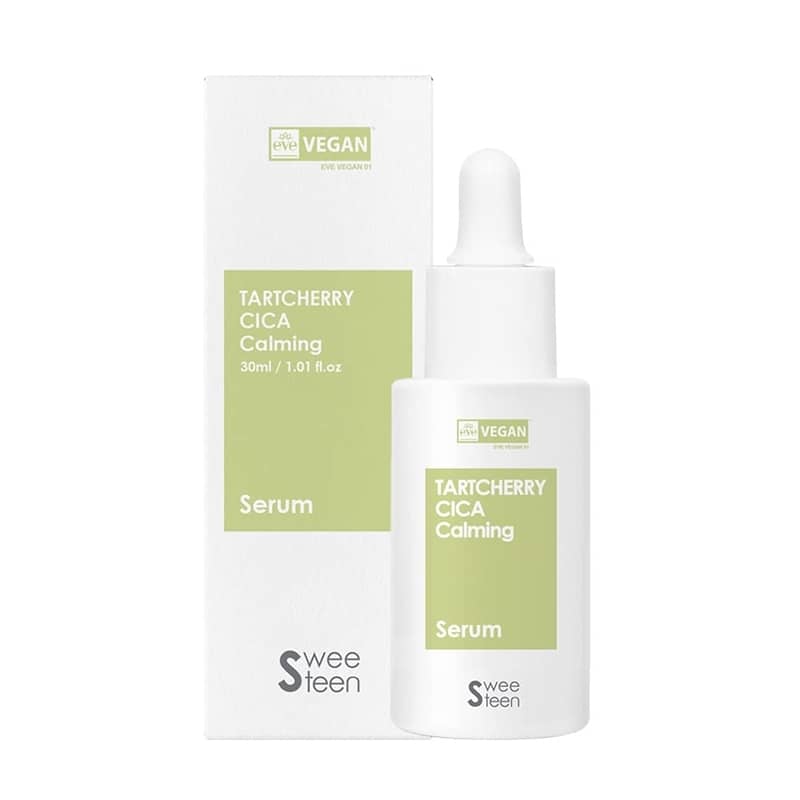 sweeteen tartcherry cica calming serum korean beauty