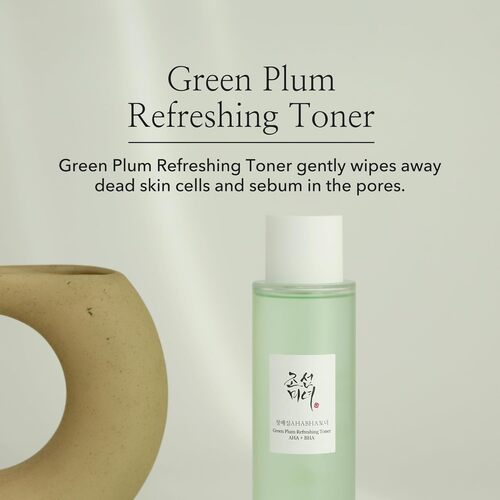 Green Plum Refreshing Toner AHA_BHA kpop beauty