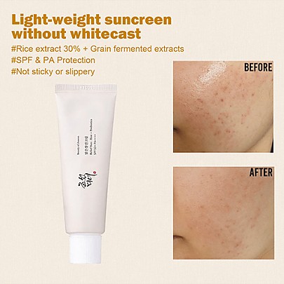 Relief Sun Rice + Probiotics skincare beauty
