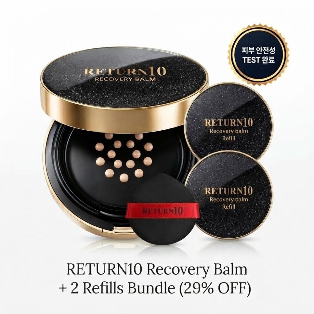 RETURN10 Recovery Balm + 2 Refills Bundle (20% OFF)